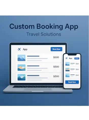 Custom Booking Application για Τουριστικό Γραφείο